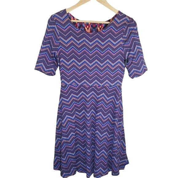 YOUNGLAND Reversible Short Sleeve Casual Dress Size 16 - Picture 3 of 12
